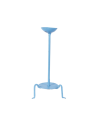 Blue Metal Candle Holder